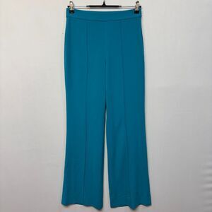 Alice + Olivia Women Wide Leg Dress Pants Trouser Size 4 Blue D034 -6